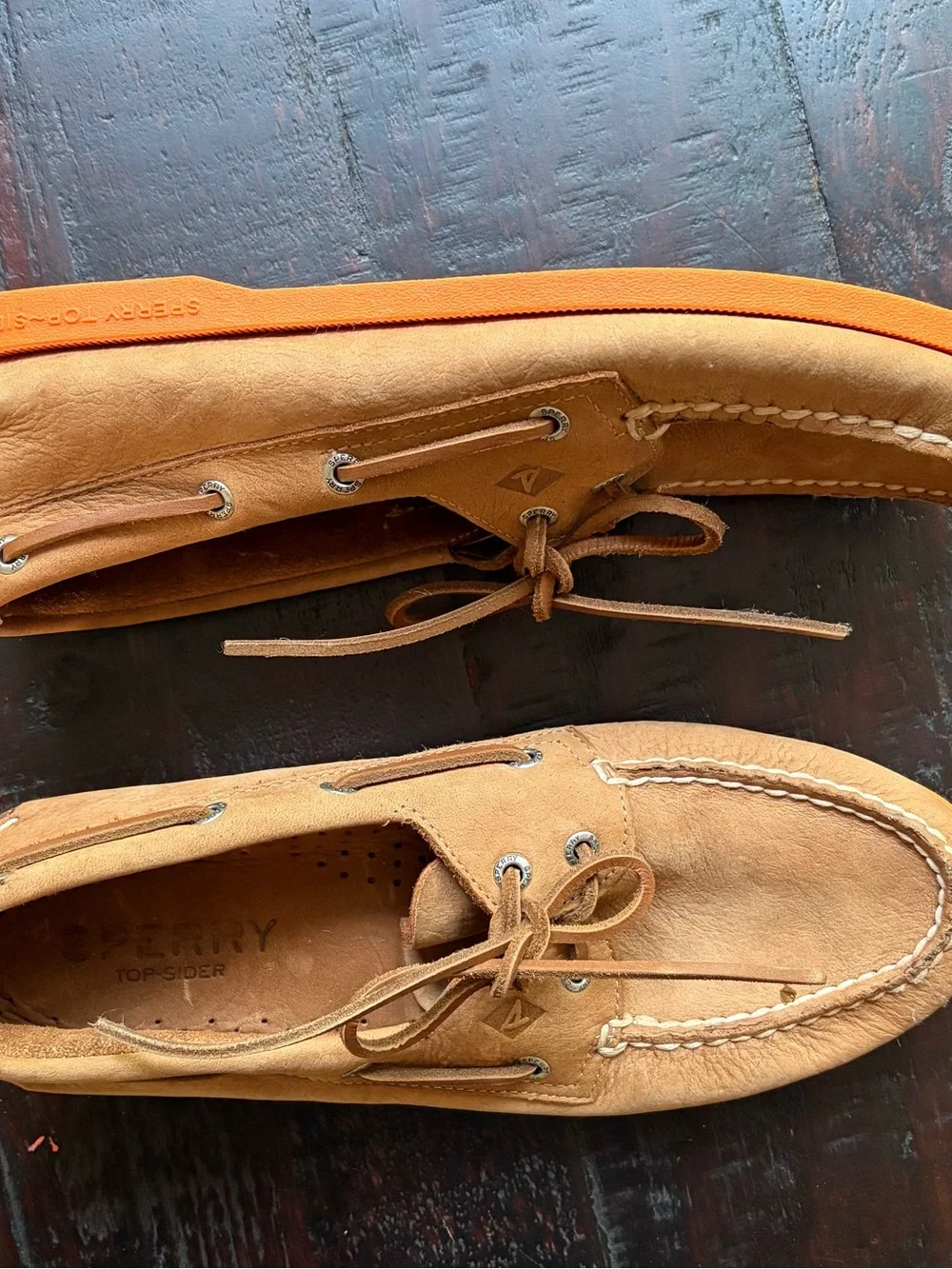 Sperry Men's Suede Boat Shoes - Light Brown